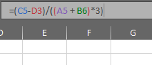 Công thức Excel